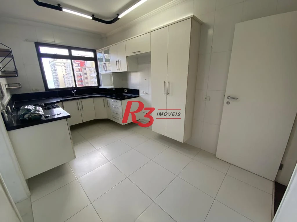 Apartamento com 3 dormitórios para alugar, 140 m² por R$ 11.500,00/mês - Aparecida - Santos/SP