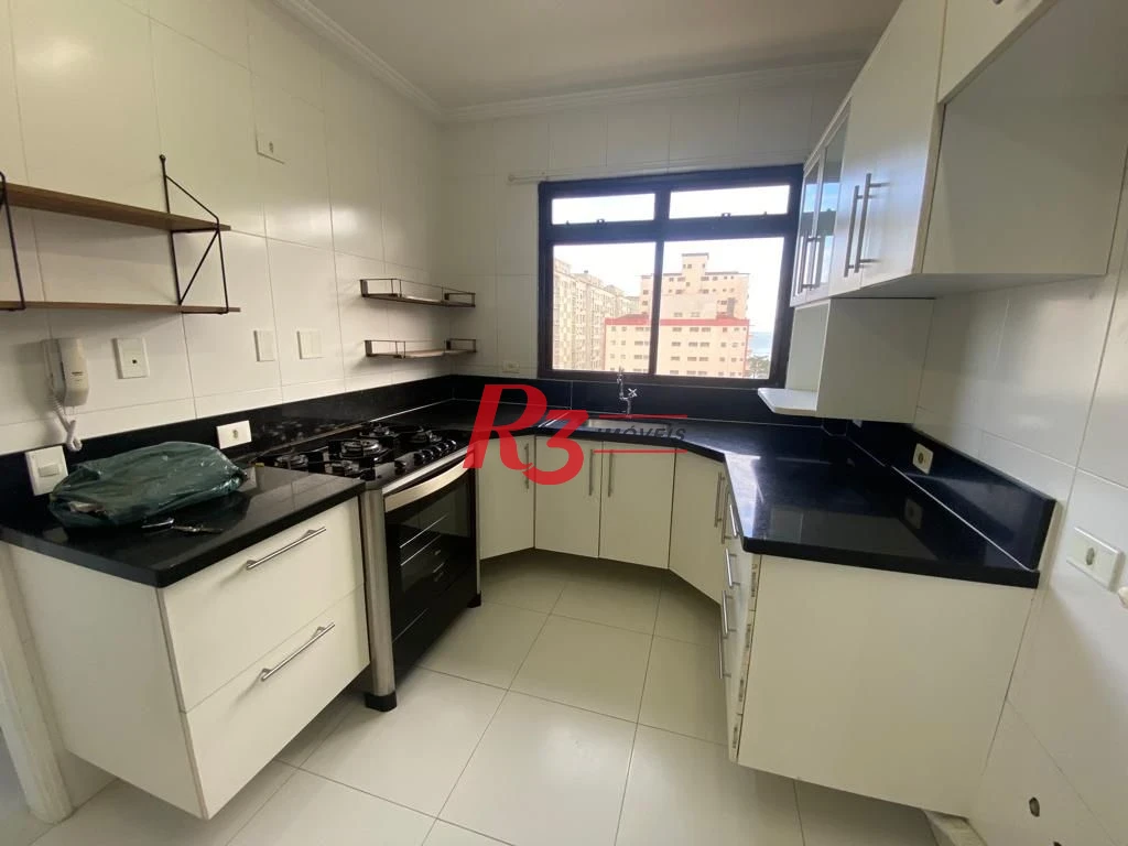 Apartamento com 3 dormitórios para alugar, 140 m² por R$ 11.500,00/mês - Aparecida - Santos/SP