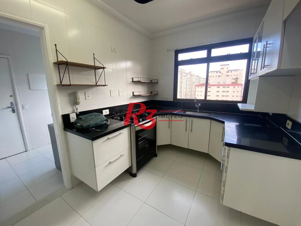 Apartamento com 3 dormitórios para alugar, 140 m² por R$ 11.500,00/mês - Aparecida - Santos/SP
