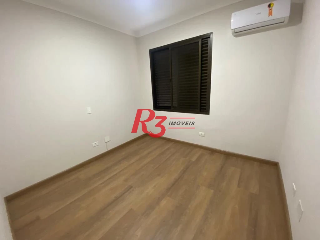 Apartamento com 3 dormitórios para alugar, 140 m² por R$ 11.500,00/mês - Aparecida - Santos/SP