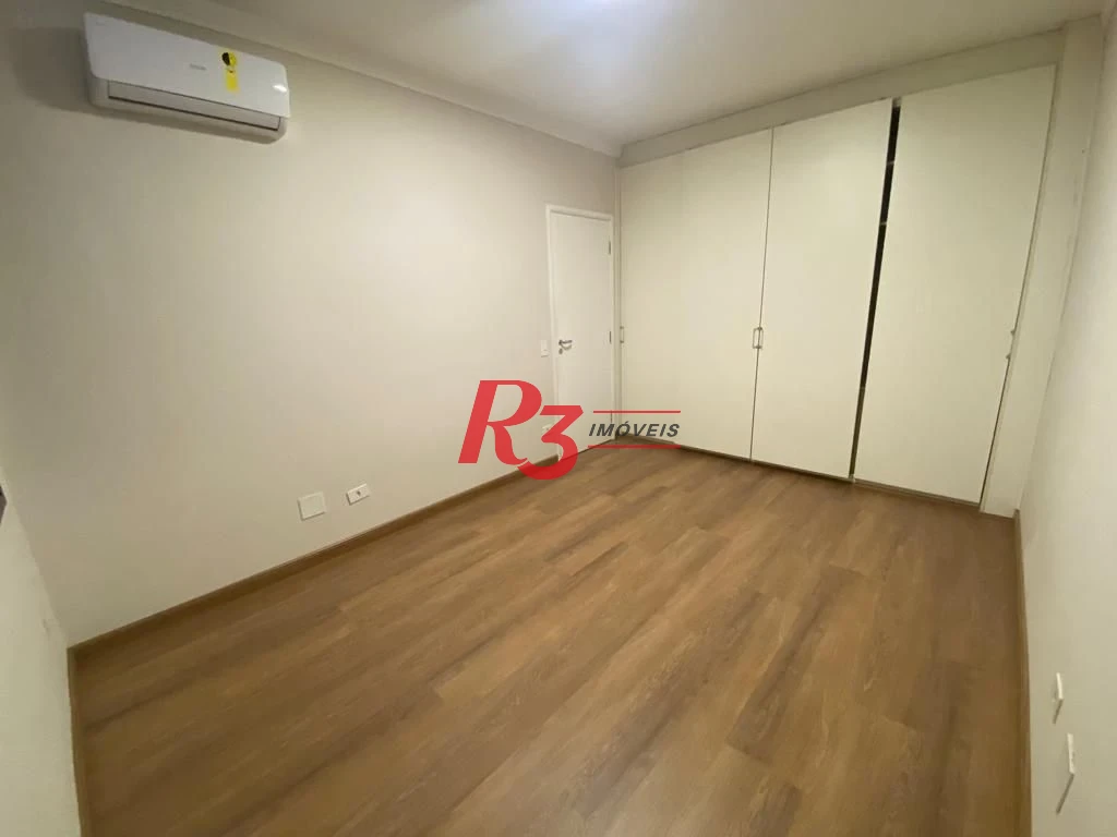 Apartamento com 3 dormitórios para alugar, 140 m² por R$ 11.500,00/mês - Aparecida - Santos/SP