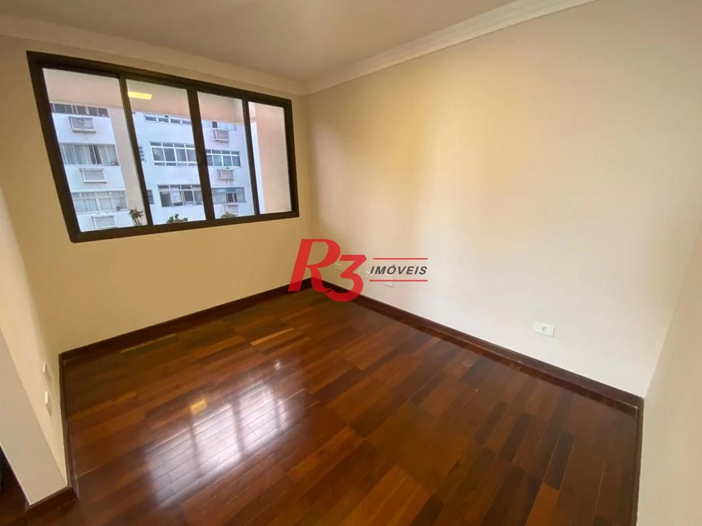 Apartamento com 3 dormitórios para alugar, 140 m² por R$ 11.500,00/mês - Aparecida - Santos/SP