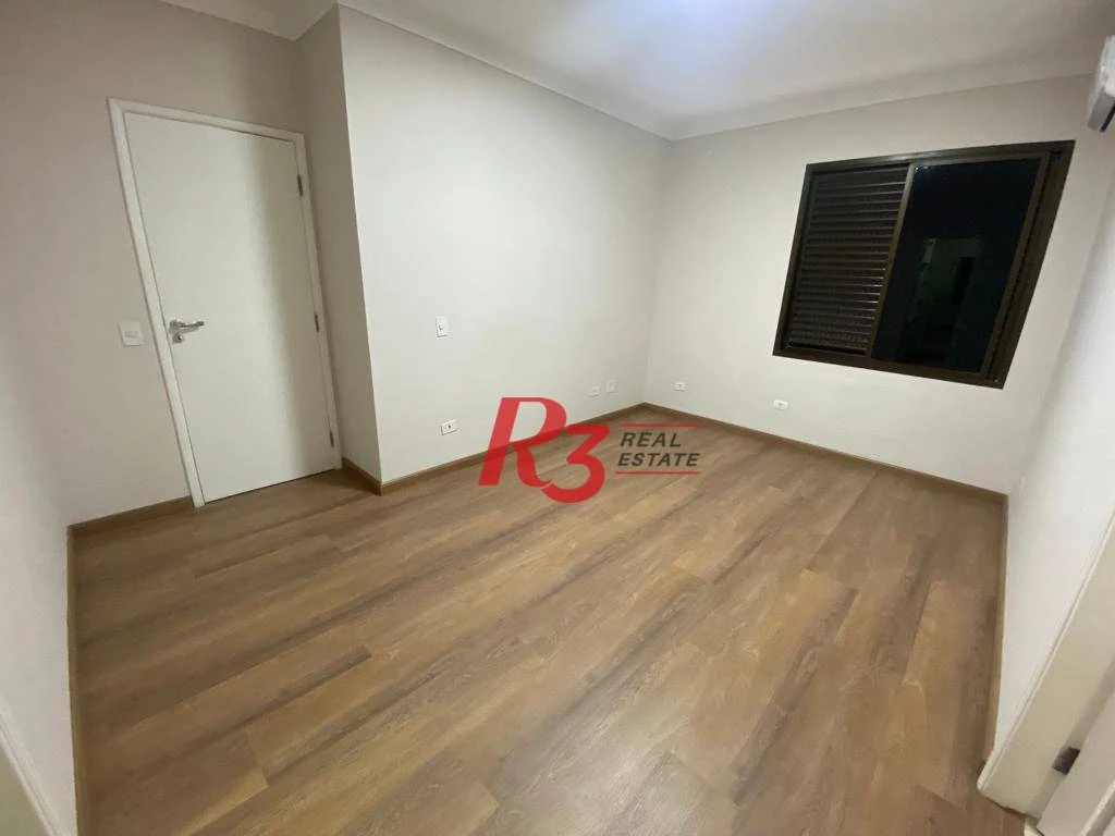 Apartamento com 3 dormitórios para alugar, 140 m² por R$ 11.500,00/mês - Aparecida - Santos/SP