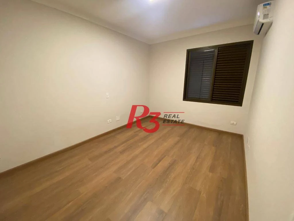 Apartamento com 3 dormitórios para alugar, 140 m² por R$ 11.500,00/mês - Aparecida - Santos/SP