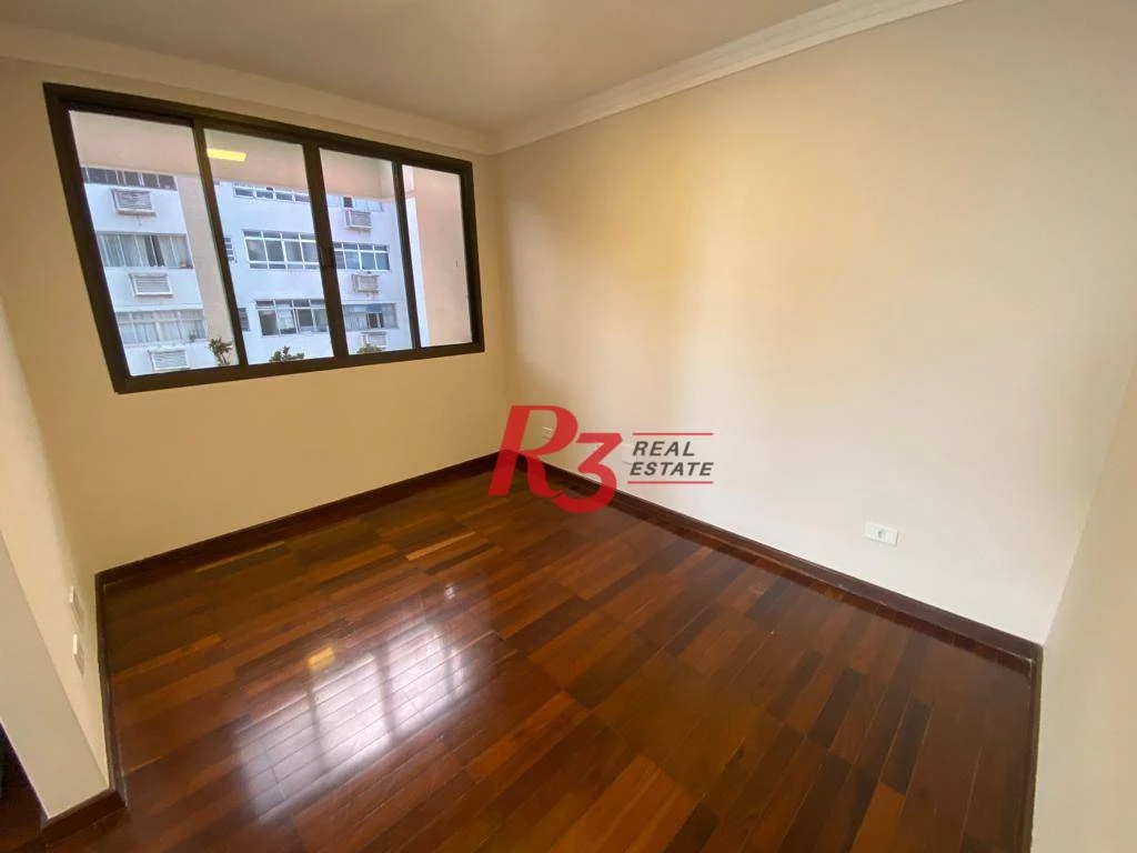 Apartamento com 3 dormitórios para alugar, 140 m² por R$ 11.500,00/mês - Aparecida - Santos/SP