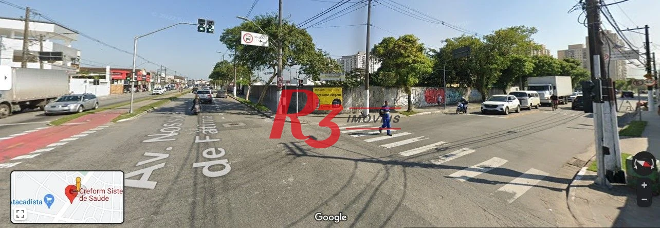 Terreno à venda, 9613 m² por R$ 32.600.000,00 - Areia Branca - Santos/SP