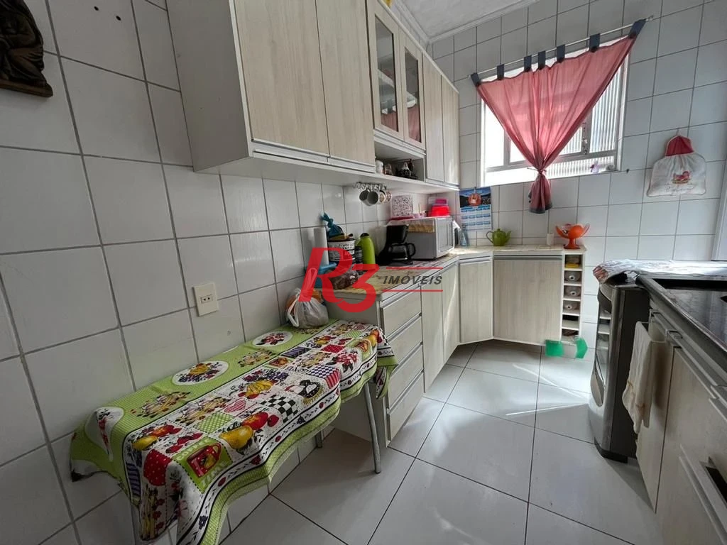 Apartamento à venda, 66 m² por R$ 360.000,00 - José Menino - Santos/SP