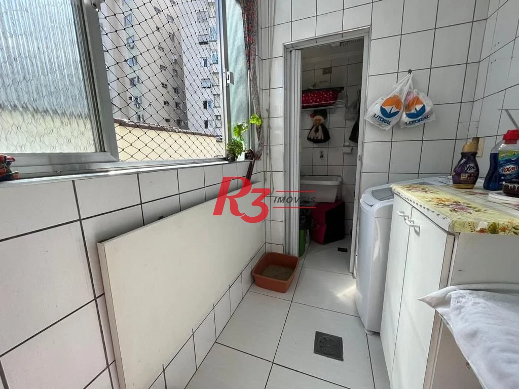 Apartamento à venda, 66 m² por R$ 360.000,00 - José Menino - Santos/SP