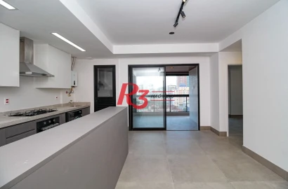 Apartamento com 2 dormitórios à venda, 83 m² por R$ 1.300.000,00 - Boqueirão - Santos/SP