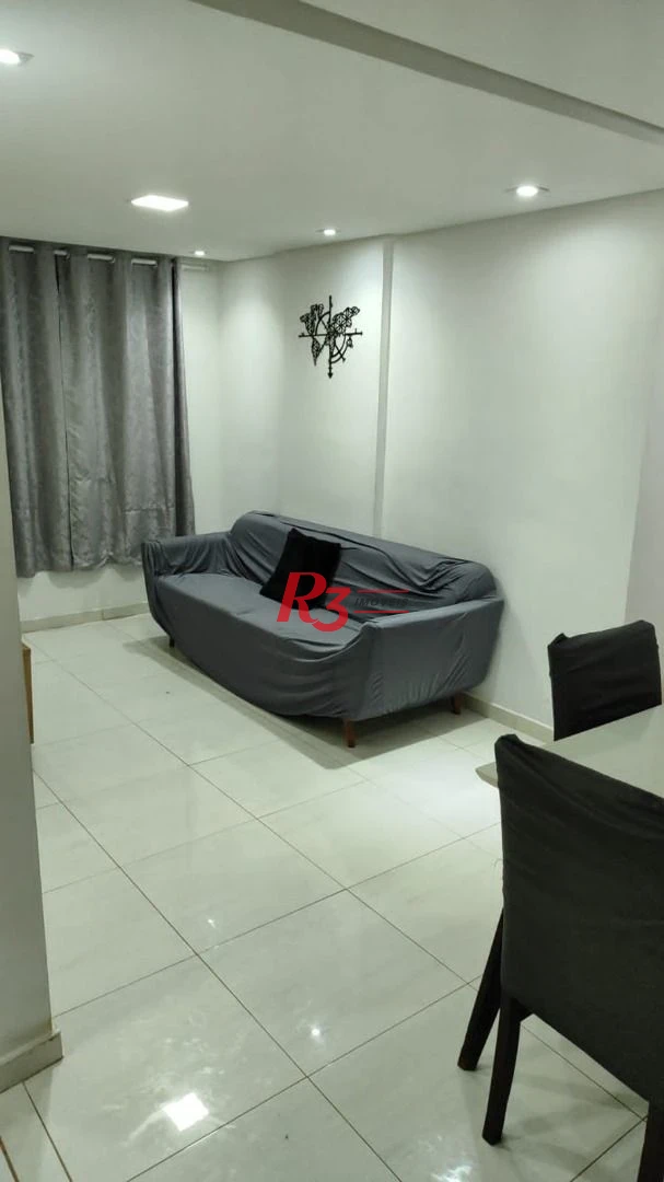 Apartamento à venda, 54 m² por R$ 265.000,00 - Chico de Paula - Santos/SP