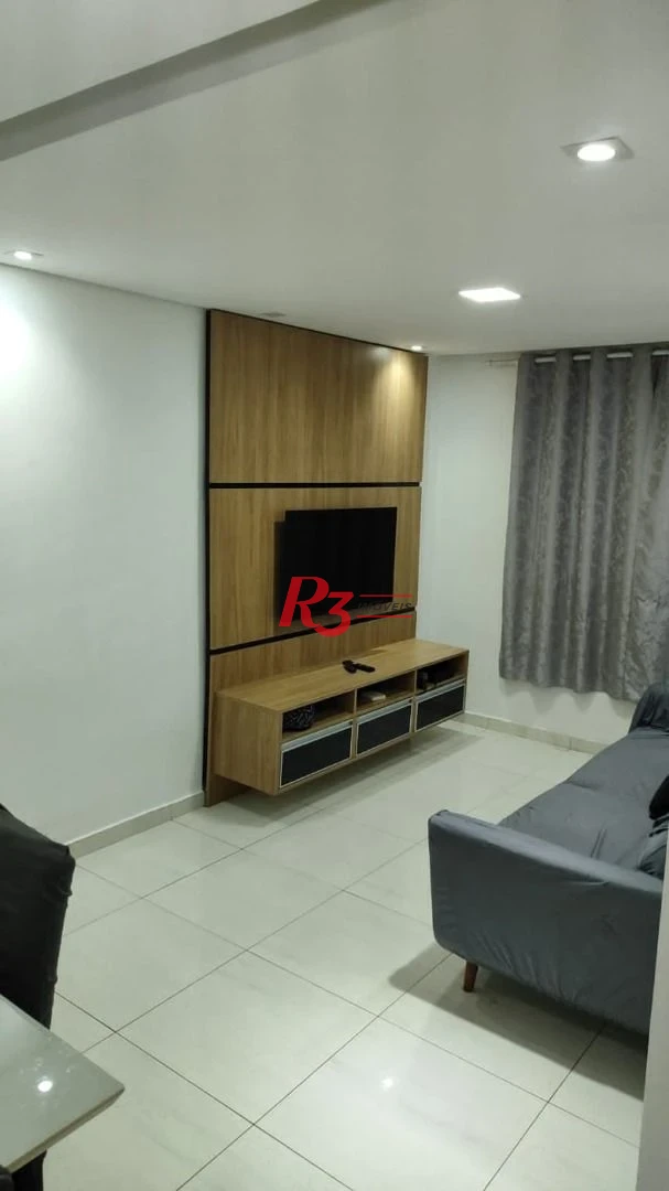 Apartamento à venda, 54 m² por R$ 265.000,00 - Chico de Paula - Santos/SP