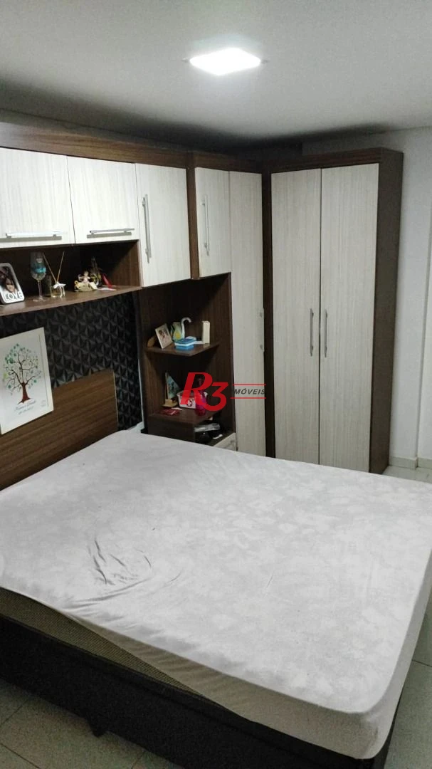 Apartamento à venda, 54 m² por R$ 265.000,00 - Chico de Paula - Santos/SP