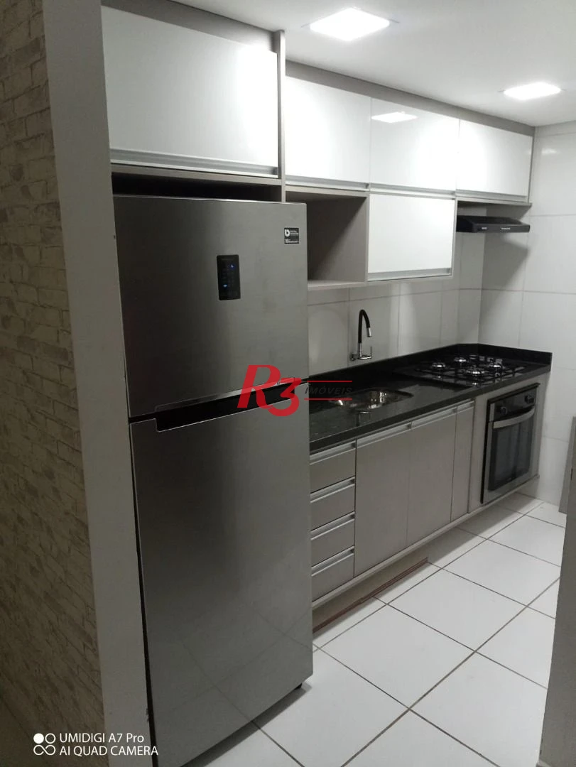 Apartamento à venda, 54 m² por R$ 265.000,00 - Chico de Paula - Santos/SP