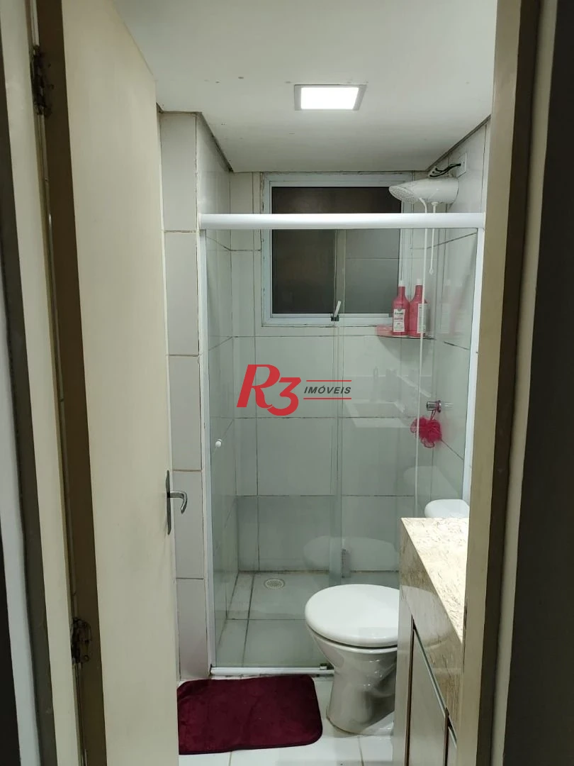 Apartamento à venda, 54 m² por R$ 265.000,00 - Chico de Paula - Santos/SP