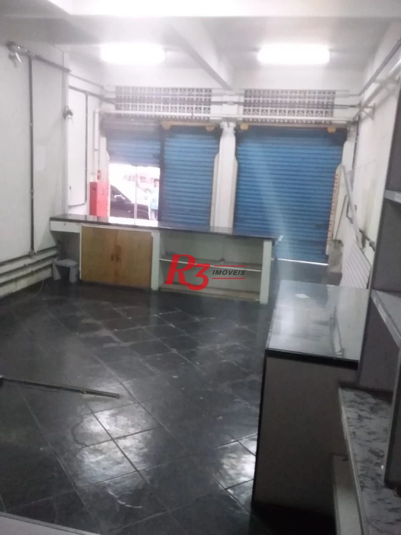 Loja para alugar, 105 m² por R$ 6.100,00/mês - Centro - Santos/SP