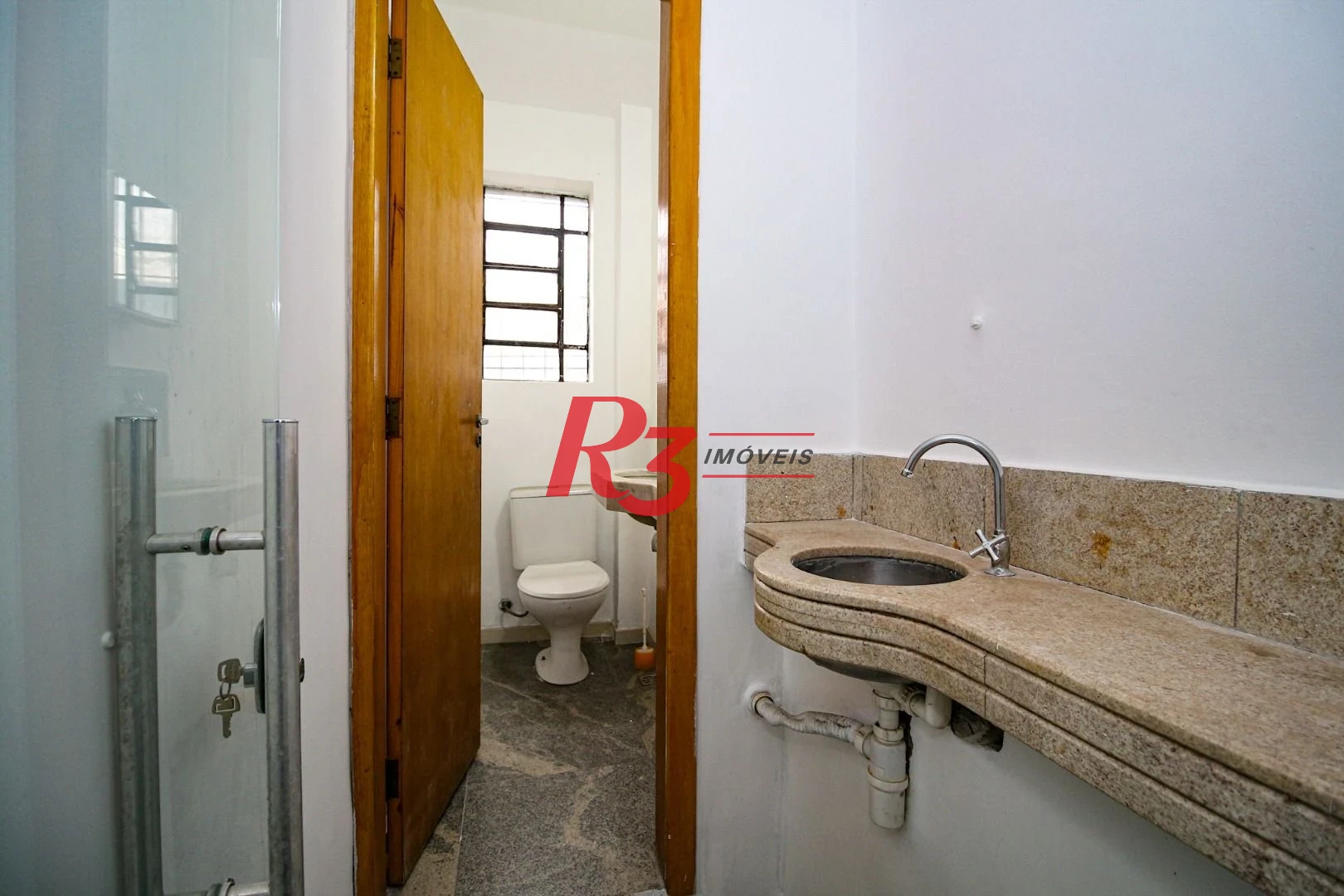Sala, 47 m² - venda por R$ 237.000,00 ou aluguel por R$ 2.317,00/mês - Centro - Santos/SP