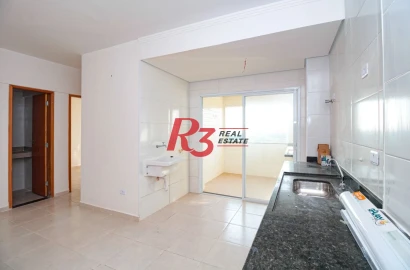 Apartamento à venda, 55 m² por R$ 430.000,00 - Macuco - Santos/SP
