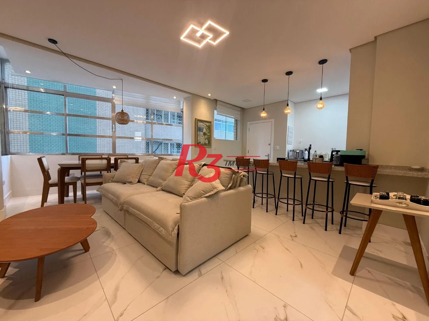 Apartamento com 2 dormitórios à venda, 110 m² por R$ 950.000,00 - Pompéia - Santos/SP