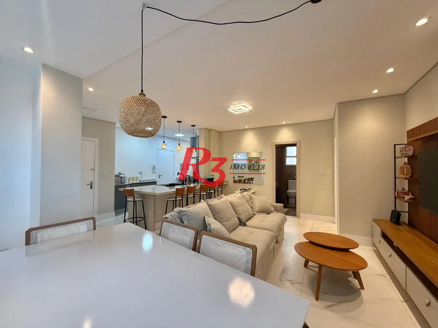 Apartamento com 2 dormitórios à venda, 110 m² por R$ 950.000,00 - Pompéia - Santos/SP