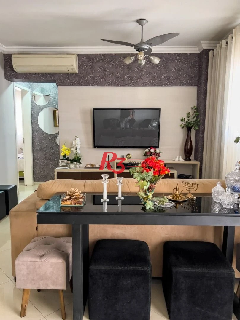 Apartamento à venda, 92 m² por R$ 830.000,00 - Ponta da Praia - Santos/SP