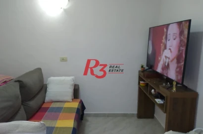 Studio com 1 dormitório à venda, 36 m² por R$ 245.000,00 - Ponta da Praia - Santos/SP