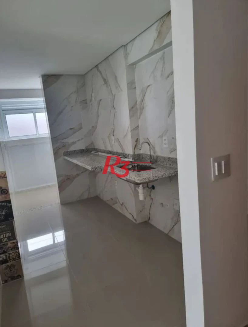 Apartamento Garden com 2 dormitórios à venda, 94 m² por R$ 720.000 - Embaré - Santos/SP