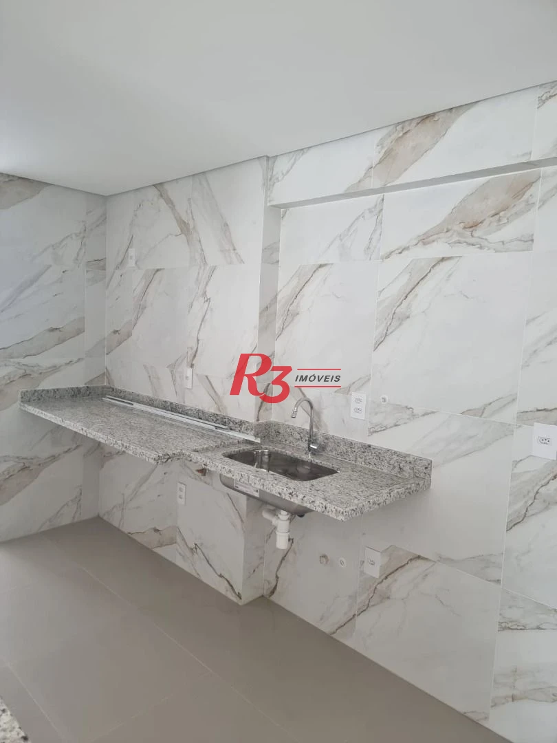 Apartamento Garden com 2 dormitórios à venda, 94 m² por R$ 720.000 - Embaré - Santos/SP