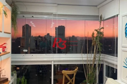 Apartamento com 1 dormitório à venda, 48 m² por R$ 765.000,00 - Ponta da Praia - Santos/SP