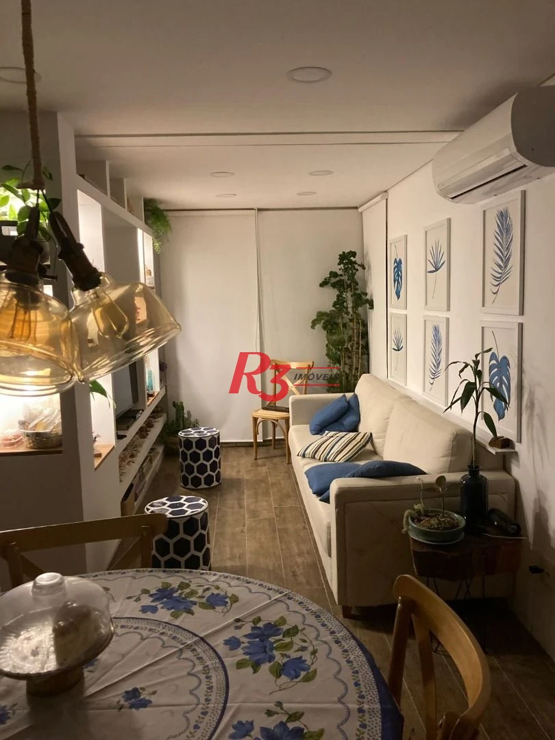 Apartamento com 1 dormitório à venda, 48 m² por R$ 765.000,00 - Ponta da Praia - Santos/SP