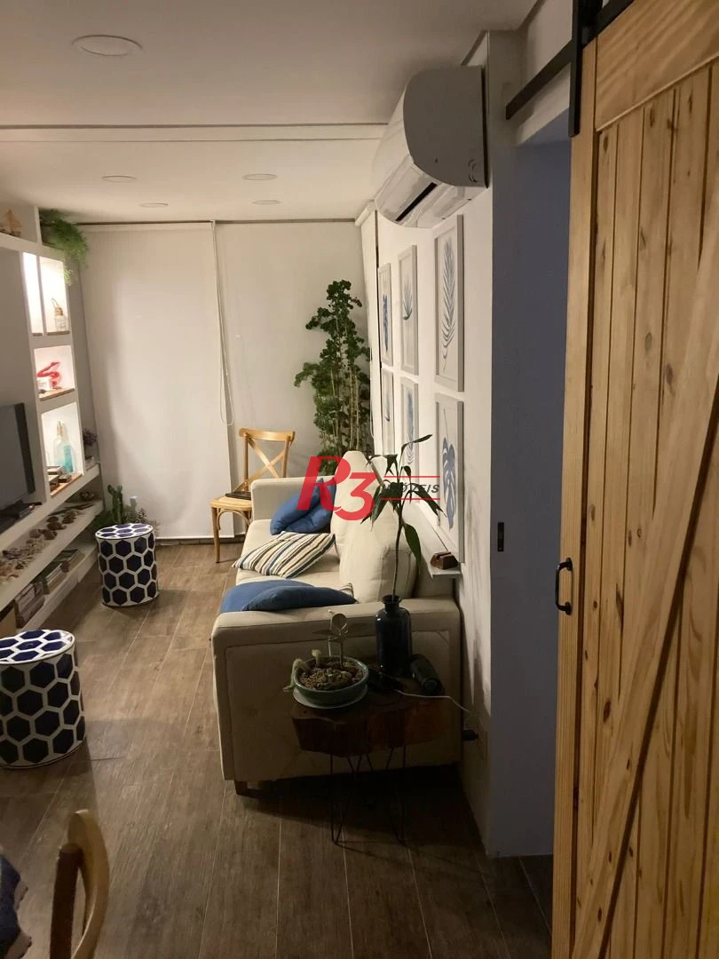 Apartamento com 1 dormitório à venda, 48 m² por R$ 765.000,00 - Ponta da Praia - Santos/SP