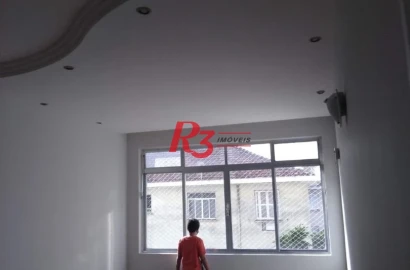 Apartamento à venda, 110 m² por R$ 650.000,00 - Gonzaga - Santos/SP
