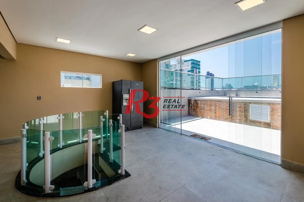 Cobertura, 374 m² - venda por R$ 1.500.000,00 ou aluguel por R$ 12.054,66/mês - Centro - São Vicente/SP