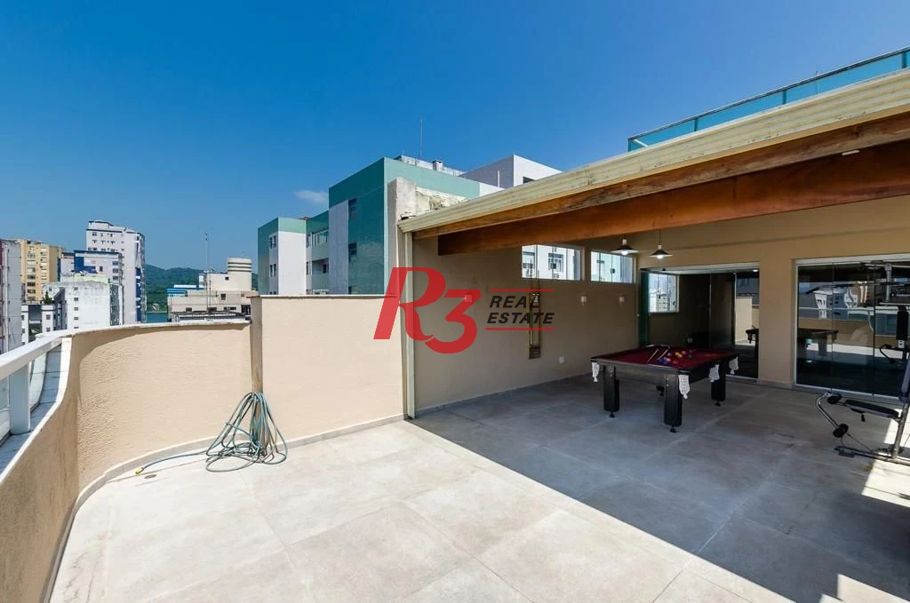 Cobertura, 374 m² - venda por R$ 1.500.000,00 ou aluguel por R$ 12.054,66/mês - Centro - São Vicente/SP
