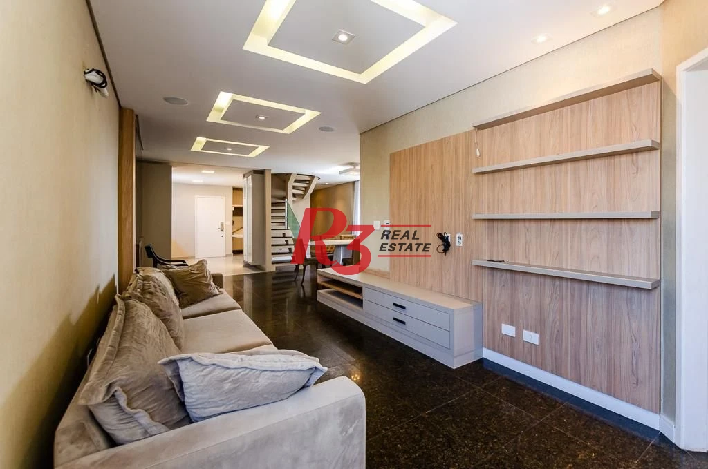 Cobertura, 374 m² - venda por R$ 1.500.000,00 ou aluguel por R$ 12.054,66/mês - Centro - São Vicente/SP