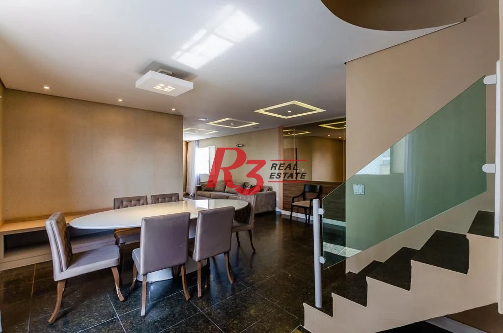 Cobertura, 374 m² - venda por R$ 1.500.000,00 ou aluguel por R$ 12.054,66/mês - Centro - São Vicente/SP