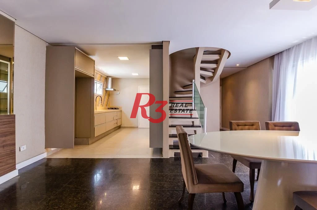 Cobertura, 374 m² - venda por R$ 1.500.000,00 ou aluguel por R$ 12.054,66/mês - Centro - São Vicente/SP