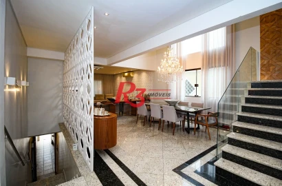 Sobrado à venda, 350 m² por R$ 2.250.000,00 - Campo Grande - Santos/SP