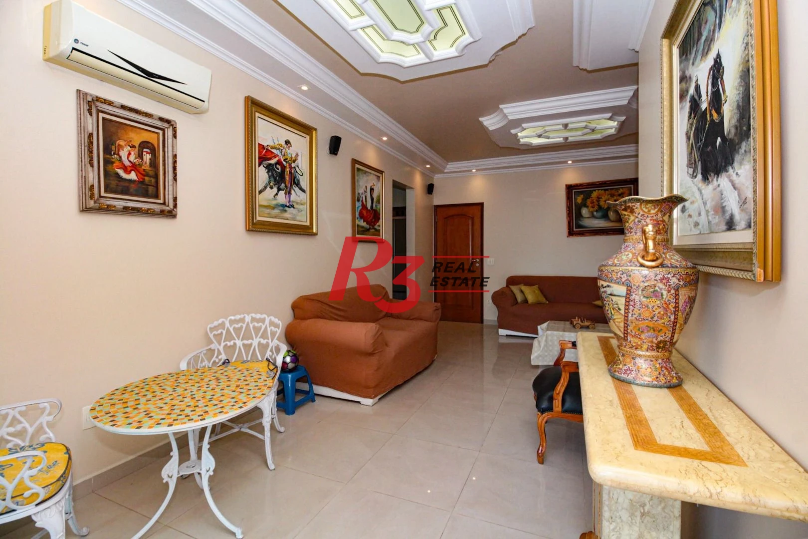 Apartamento com 2 dormitórios à venda, 115 m² por R$ 1.380.000,00 - Embaré - Santos/SP
