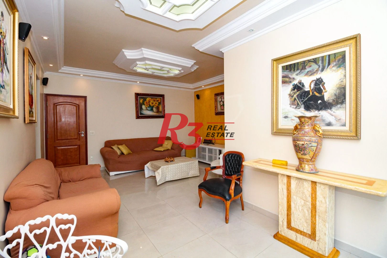Apartamento com 2 dormitórios à venda, 115 m² por R$ 1.380.000,00 - Embaré - Santos/SP