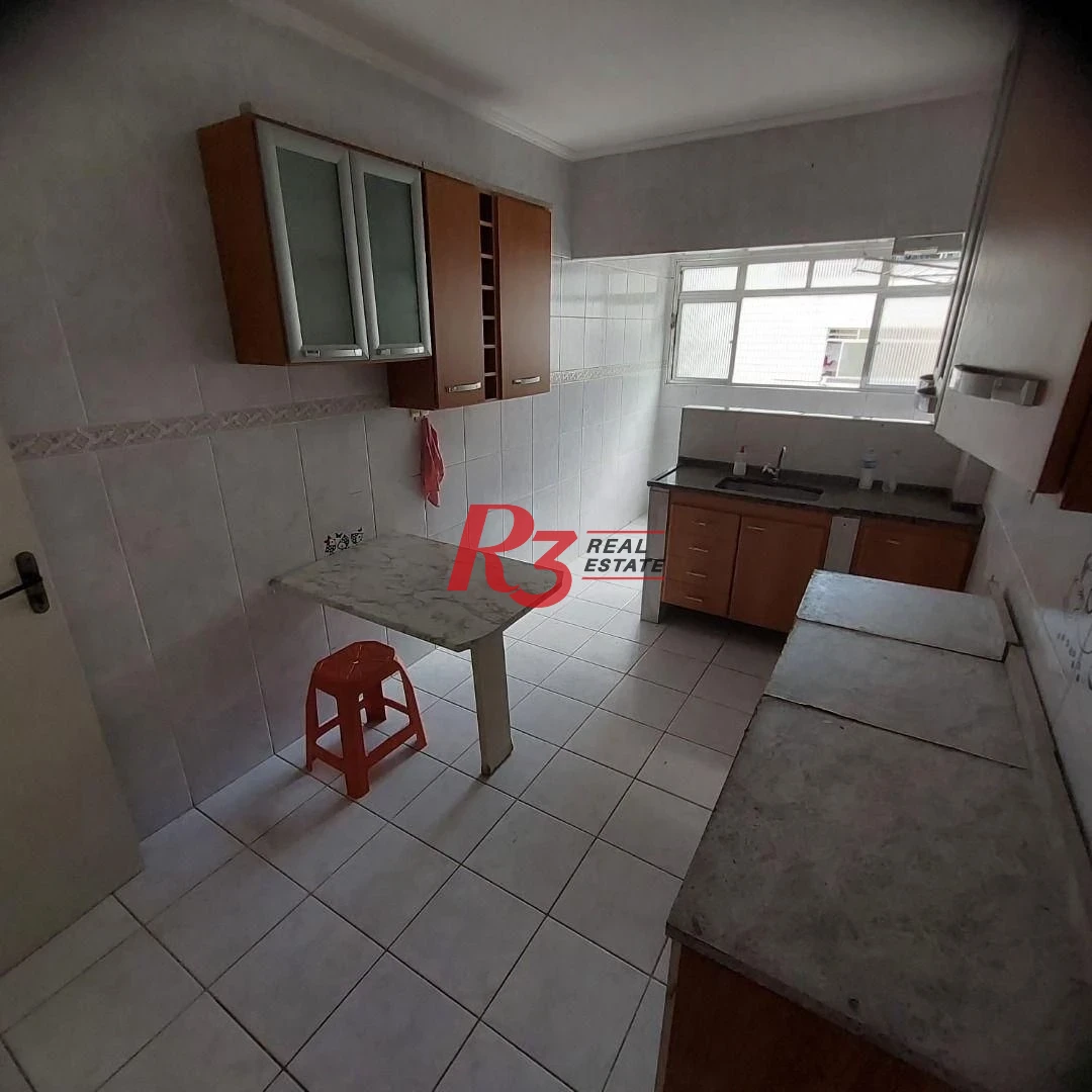 Apartamento com 1 dormitório à venda, 56 m² por R$ 270.000,00 - Marapé - Santos/SP