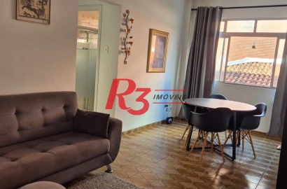 Apartamento com 2 dormitórios à venda, 71 m² por R$ 375.000,00 - Marapé - Santos/SP