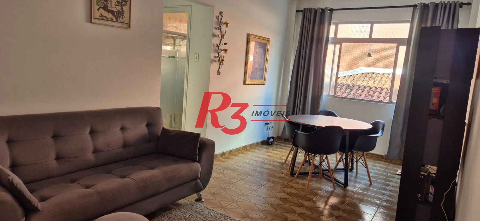 Apartamento com 2 dormitórios à venda, 71 m² por R$ 375.000,00 - Marapé - Santos/SP
