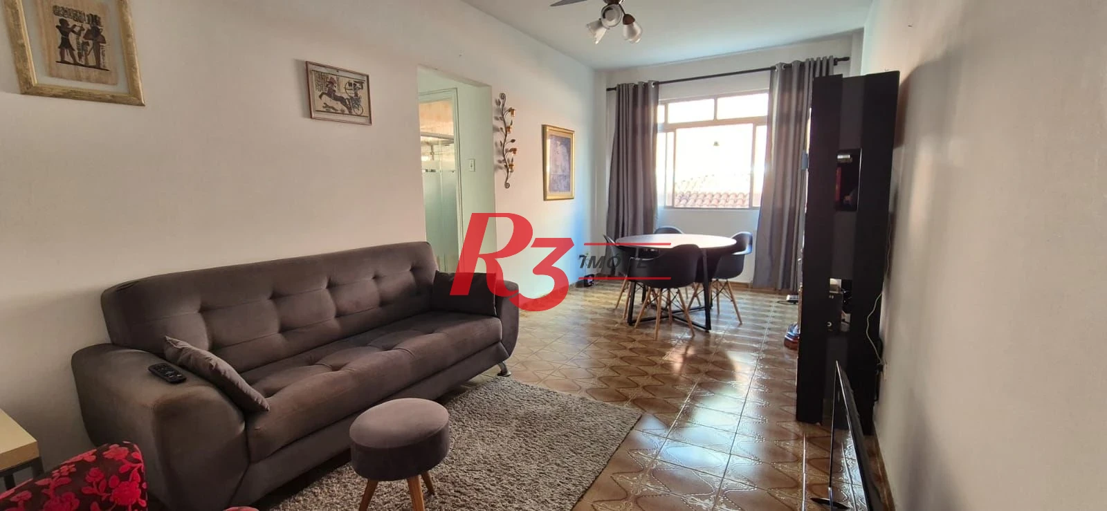 Apartamento com 2 dormitórios à venda, 71 m² por R$ 375.000,00 - Marapé - Santos/SP