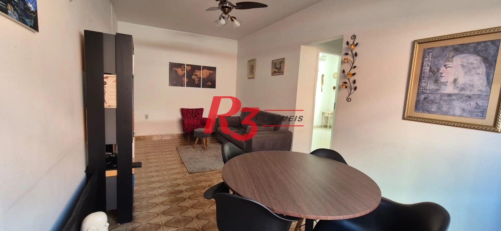 Apartamento com 2 dormitórios à venda, 71 m² por R$ 375.000,00 - Marapé - Santos/SP