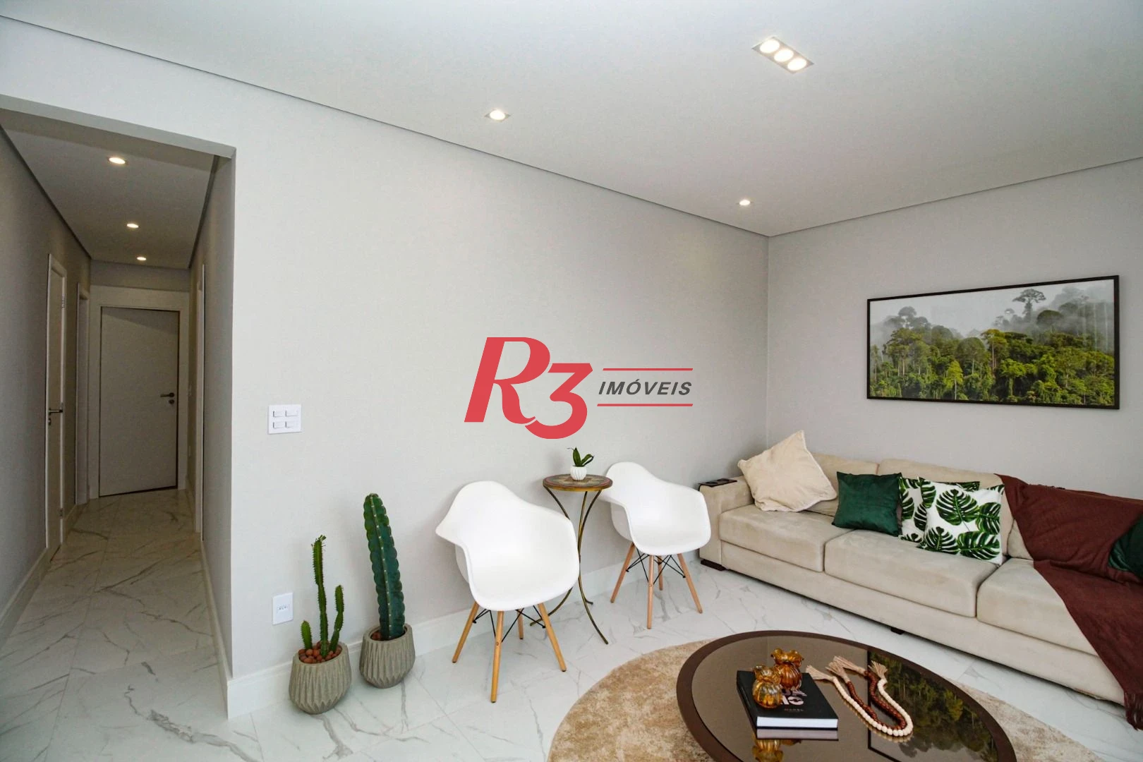 Apartamento, 130 m² - venda por R$ 999.999,00 ou aluguel por R$ 8.520,00/mês - Gonzaga - Santos/SP