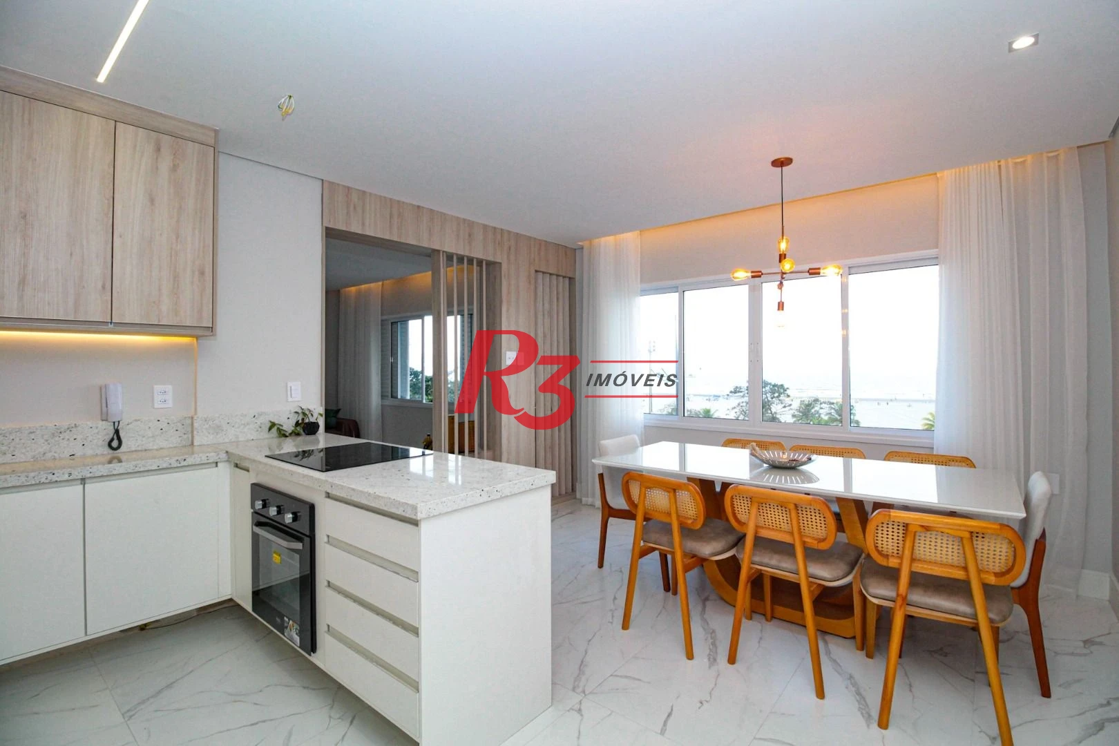 Apartamento, 130 m² - venda por R$ 999.999,00 ou aluguel por R$ 8.520,00/mês - Gonzaga - Santos/SP