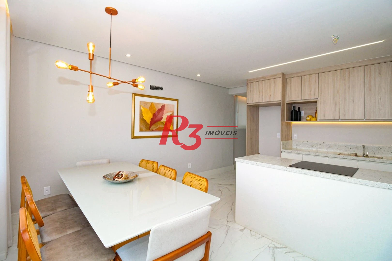 Apartamento, 130 m² - venda por R$ 999.999,00 ou aluguel por R$ 8.520,00/mês - Gonzaga - Santos/SP