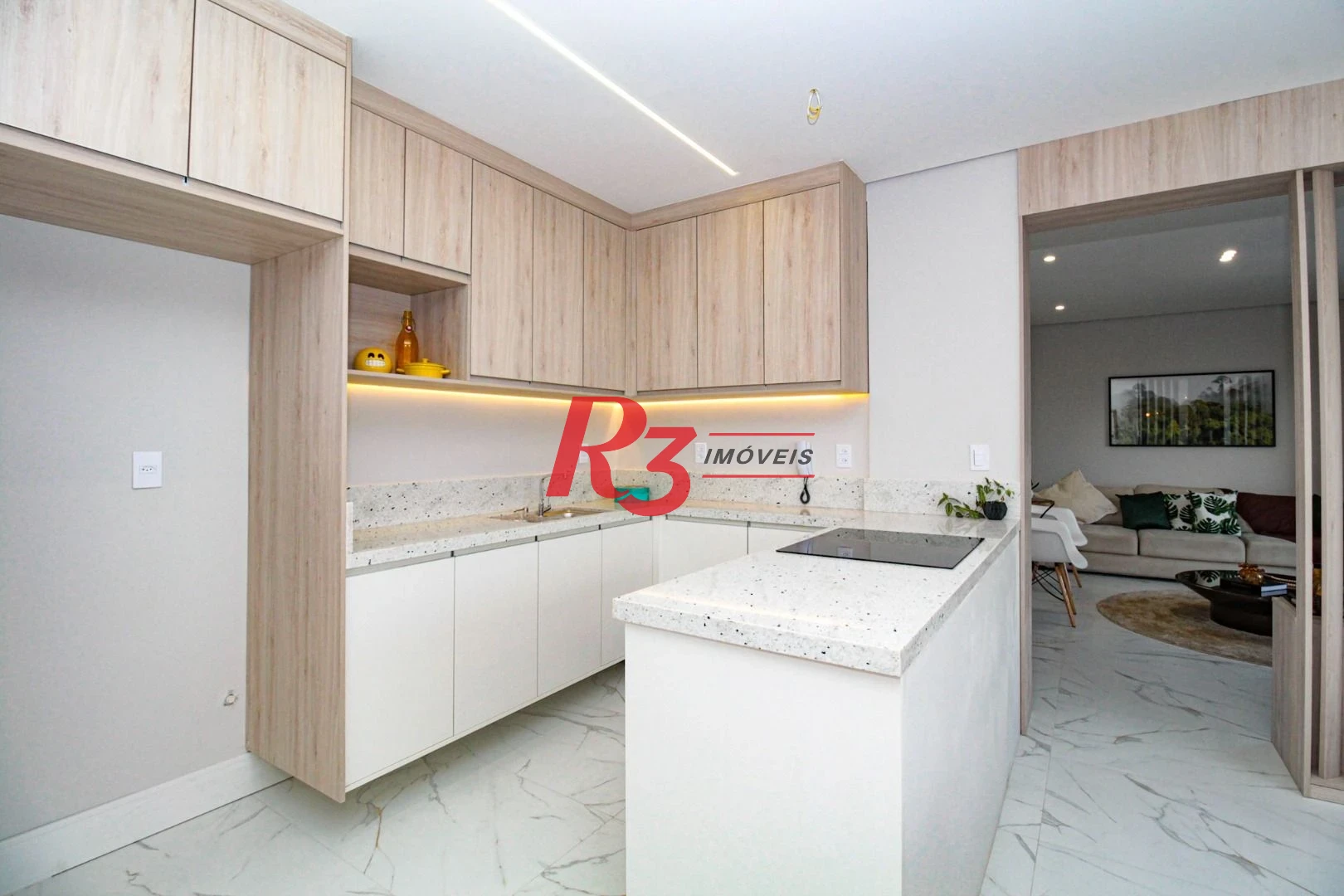 Apartamento, 130 m² - venda por R$ 999.999,00 ou aluguel por R$ 8.520,00/mês - Gonzaga - Santos/SP