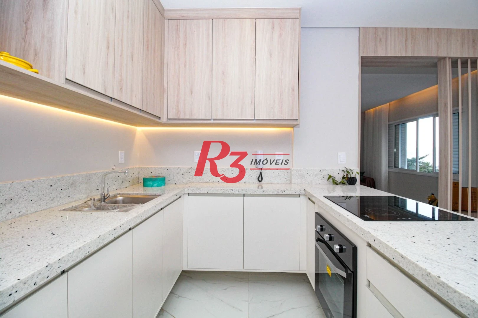 Apartamento, 130 m² - venda por R$ 999.999,00 ou aluguel por R$ 8.520,00/mês - Gonzaga - Santos/SP