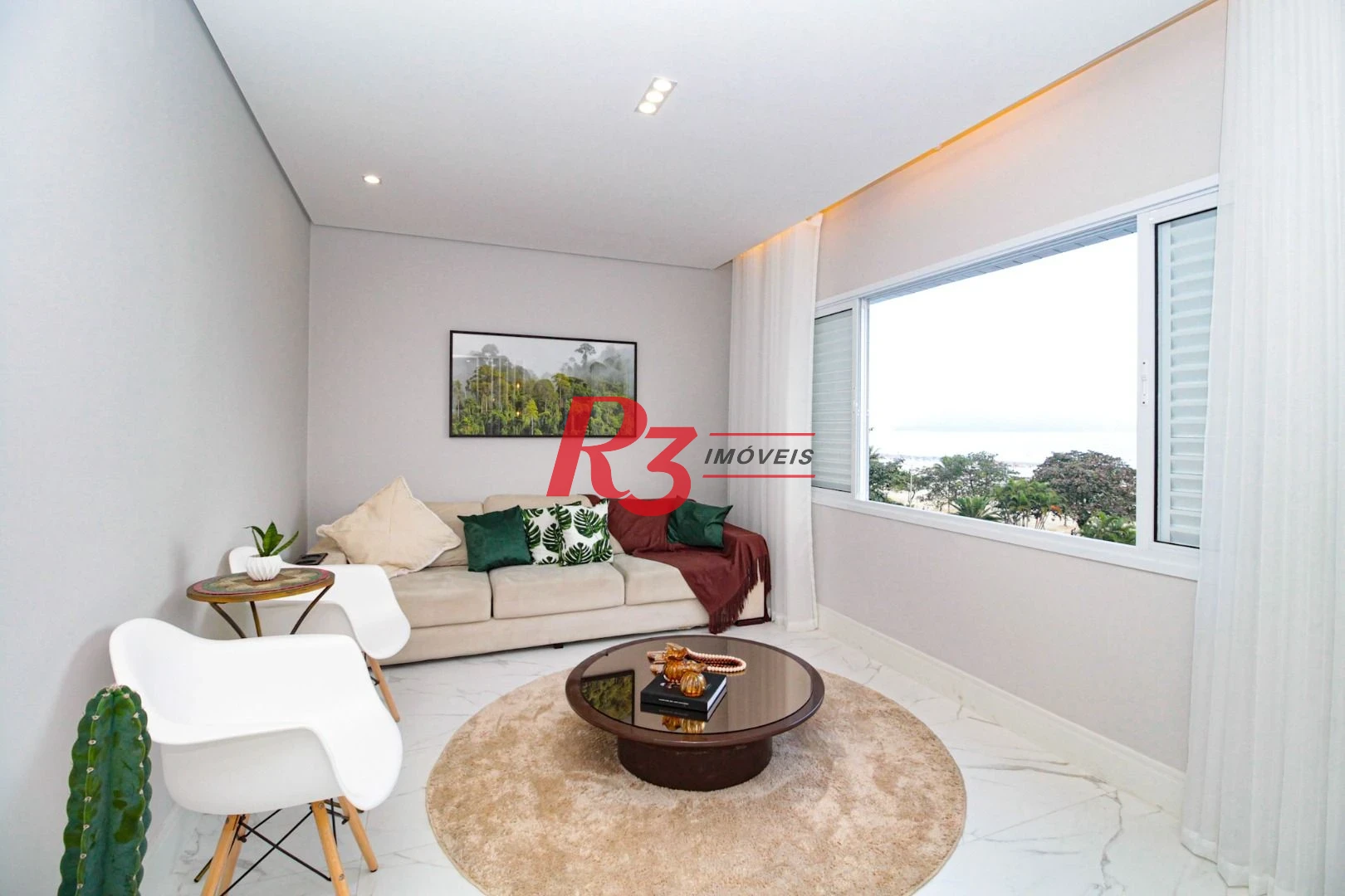 Apartamento, 130 m² - venda por R$ 999.999,00 ou aluguel por R$ 8.520,00/mês - Gonzaga - Santos/SP